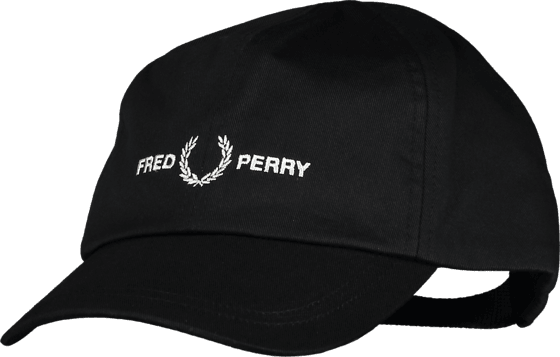 FRED PERRY GRAPHIC BRANDED TWILL CAP på stadium.se