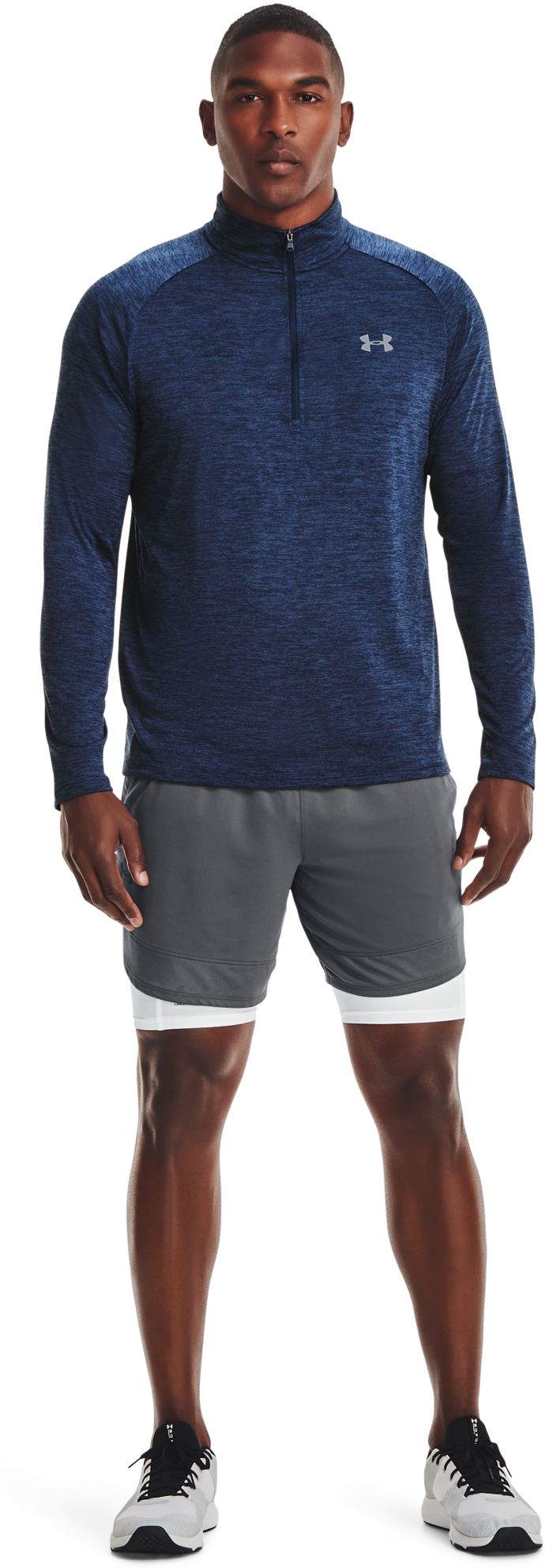 UNDER ARMOUR, M TECH 1/2 ZIP